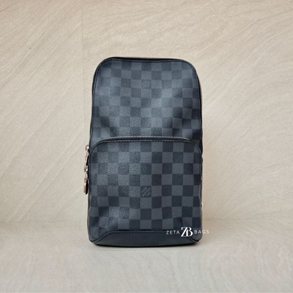 Louis Vuitton Avenue SLing Bag Damier Graphite SHW