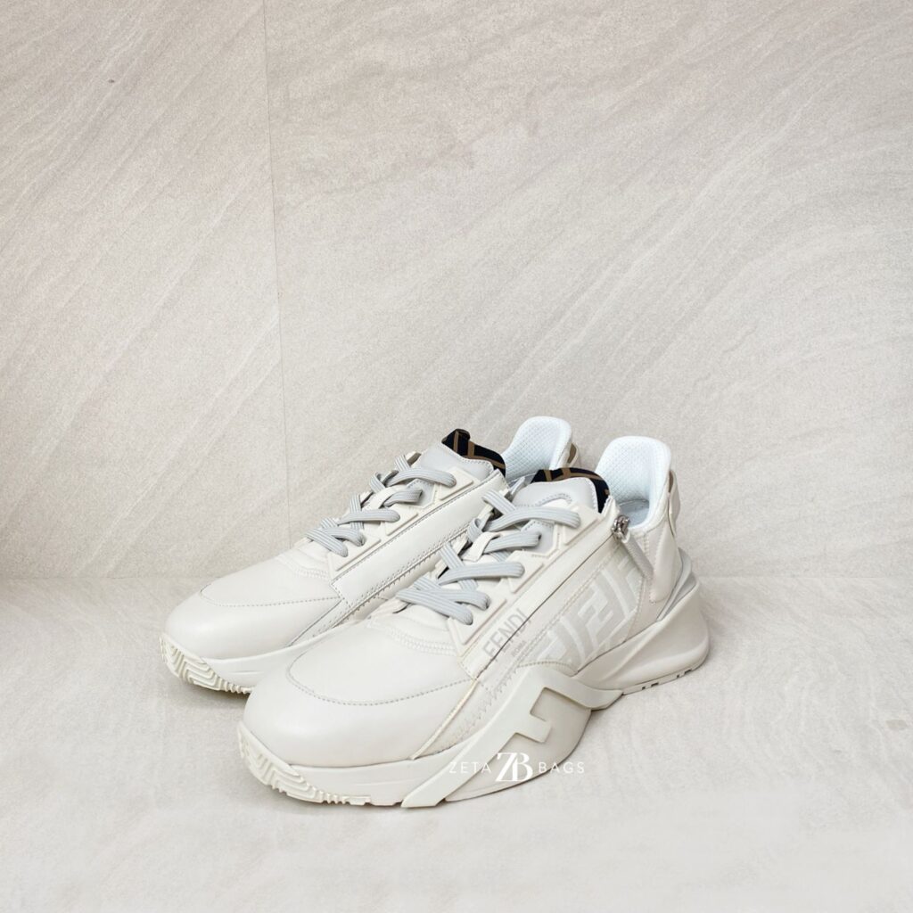 Fendi Flow Sneakers Jacquard FF Beige/Natural