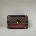 Louis Vuitton Vavin PM Damier Ebene Bordeaux GHW