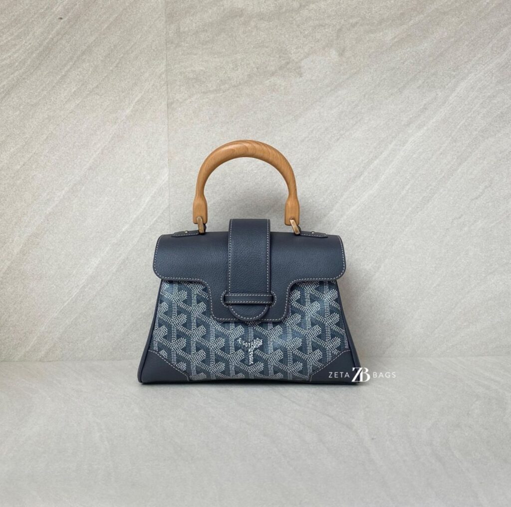Goyard Saigon Souple Mini Goyardine Gris SHW