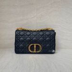 Dior Medium Caro Black GHW