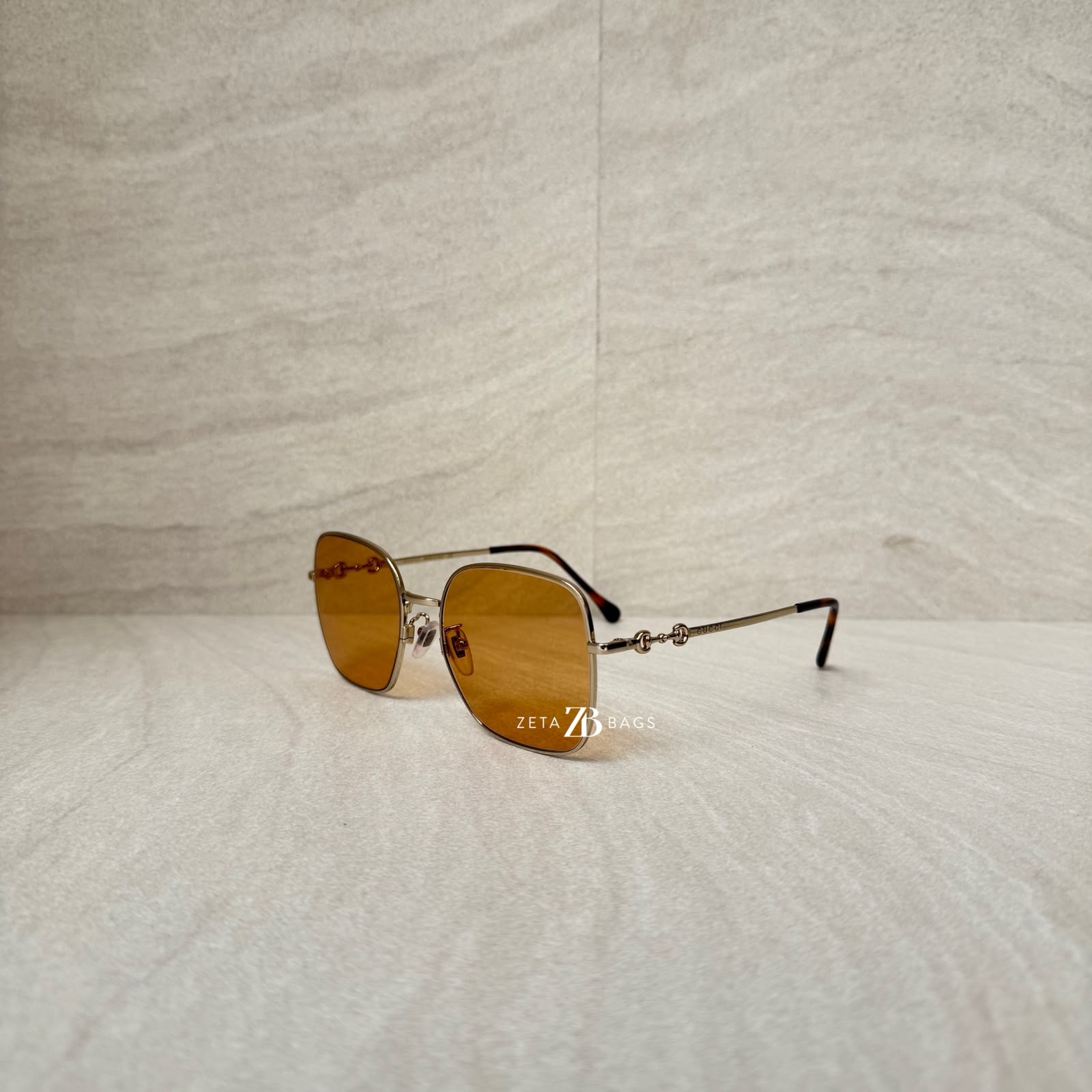 Gucci GG0883OA Sunglasses Square Glasses Gold Tortoise