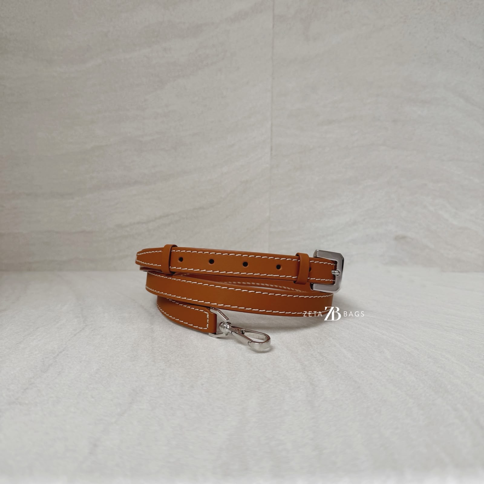 Goyard Cuir PM Strap Calfskin Tan