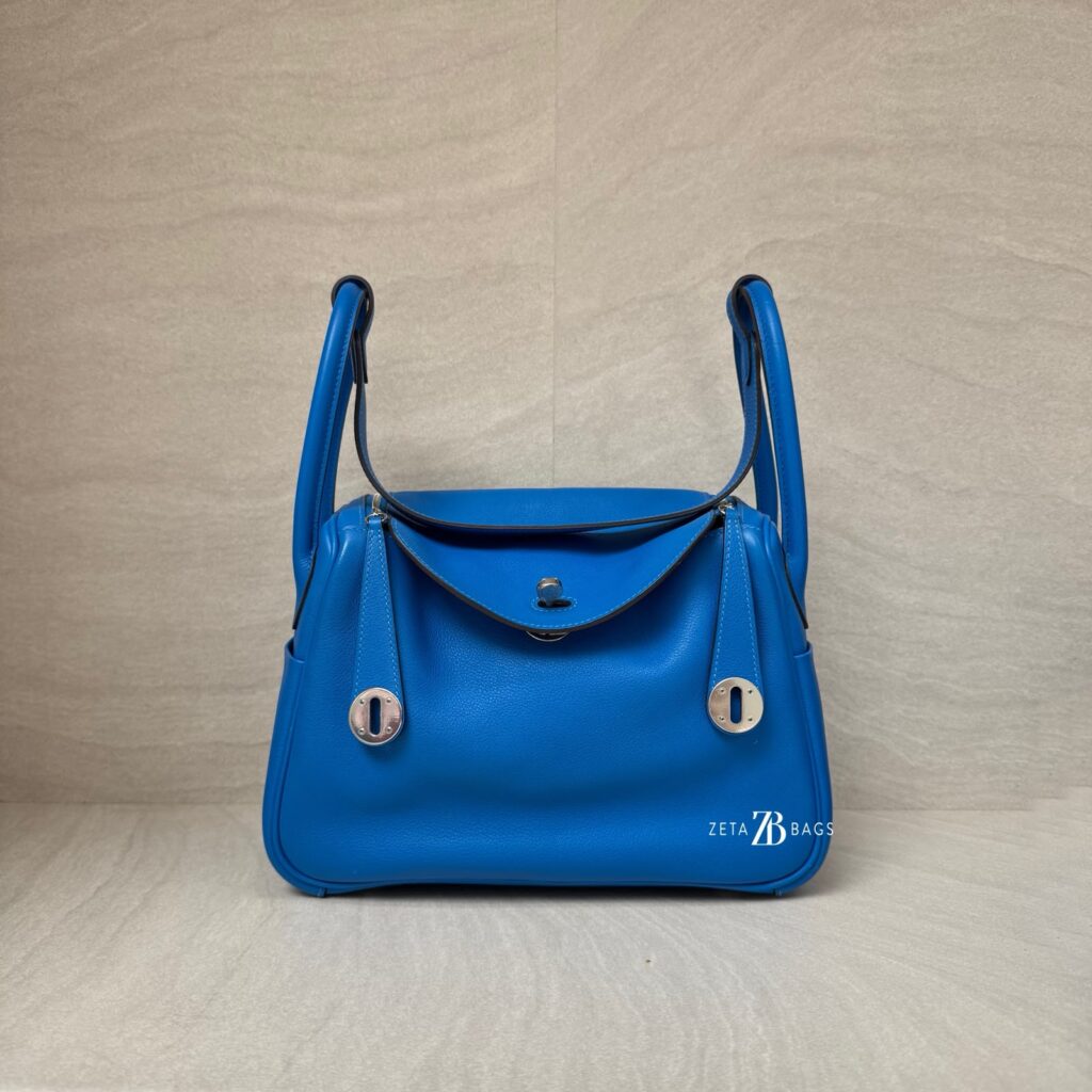 Hermes Lindy 26 Evercolor Bleu Hydra PHW