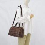 Louis Vuitton Speedy Bandou 30 Damier Ebene GHW