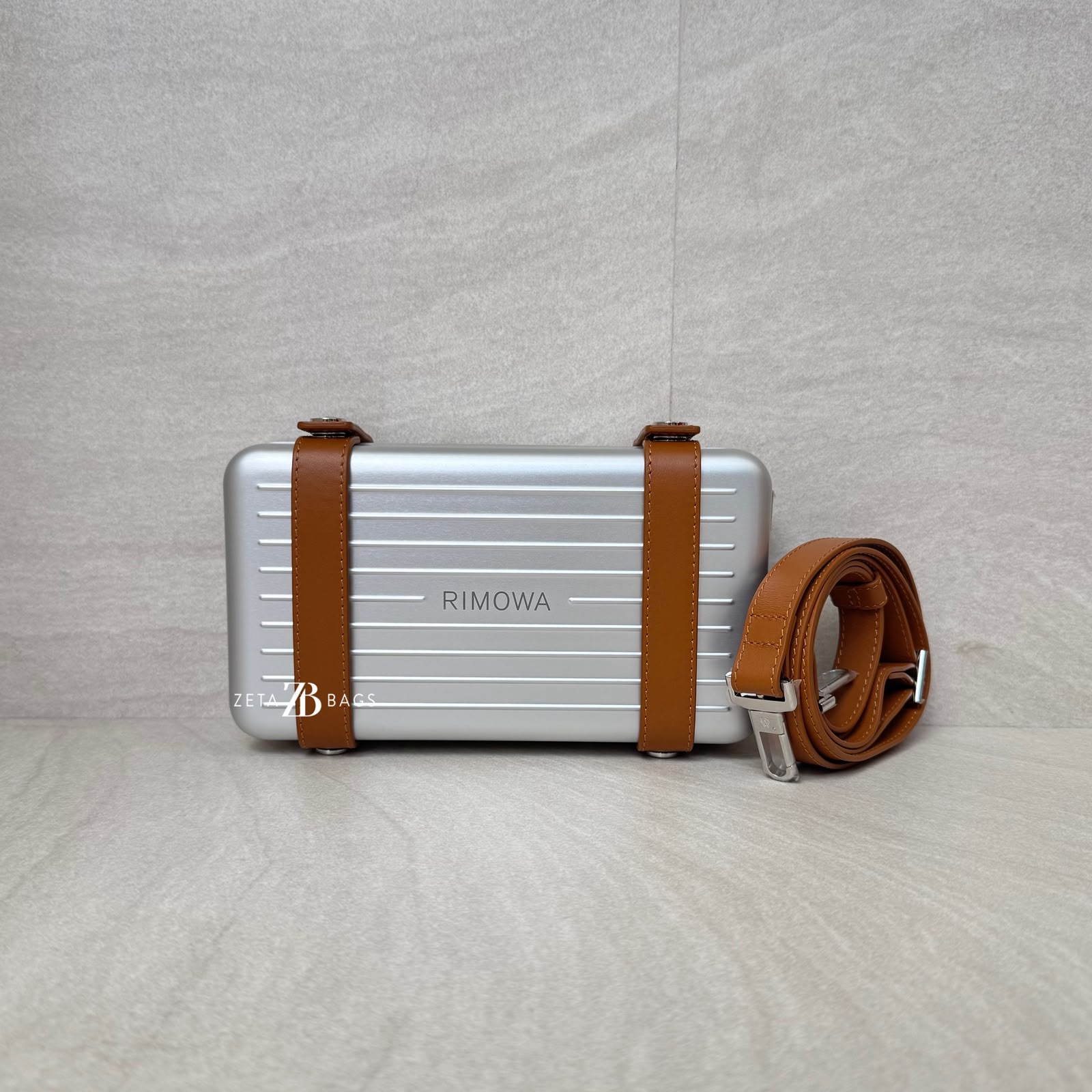 Rimowa Crossbody Bag Alumunium Silver