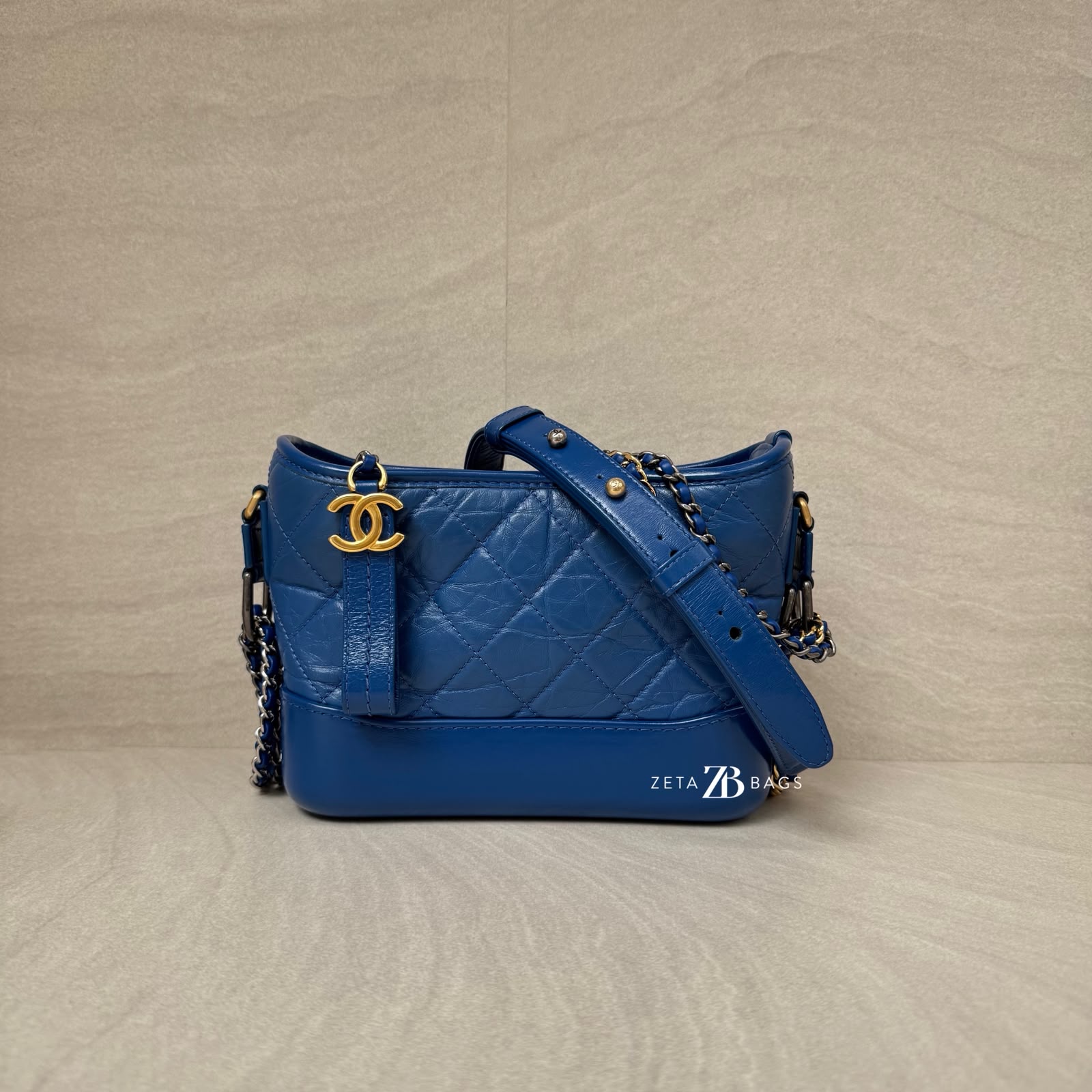 Chanel Gabrielle Small Blue
