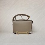 Hermes Geta Chevre Etoupe GHW
