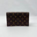 Louis Vuitton Flore Chain Wallet Monogram Rose Ballerine
