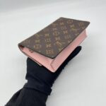 Louis Vuitton Flore Chain Wallet Monogram Rose Ballerine