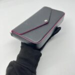 Louis Vuitton Pochette Félicie GM Epi Black Pink