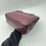Saint Laurent Niki Medium Calfskin Burgundy Ruthenium Hardware