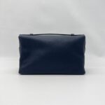Loro Piana Extra Pocket L27 Grained Dark Navy Silver Hardware