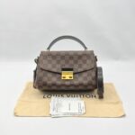 Louis Vuitton Croisette Damier Ebene Gold Hardware