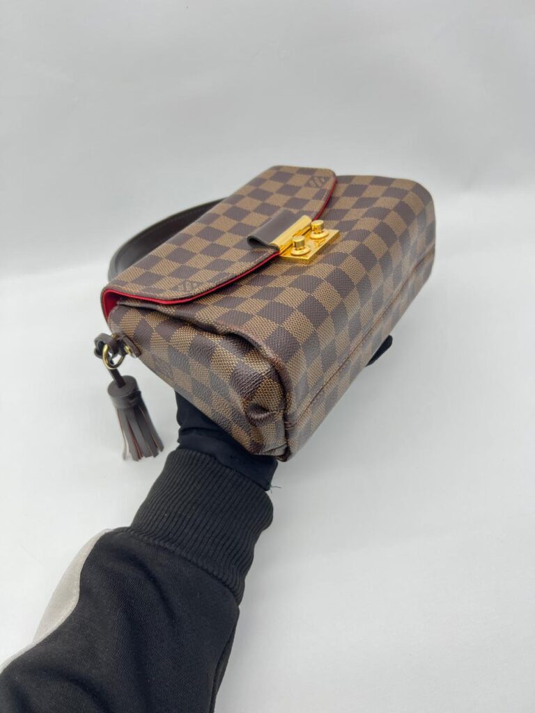 Louis Vuitton Croisette Damier Ebene Gold Hardware
