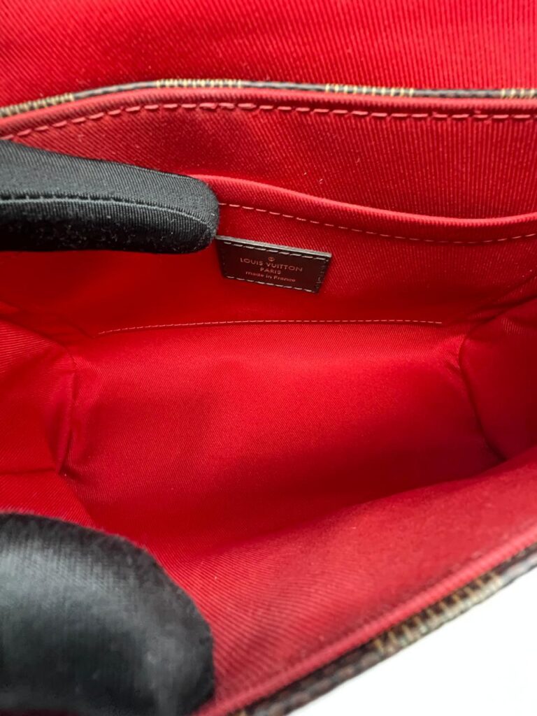 Louis Vuitton Croisette Damier Ebene Gold Hardware