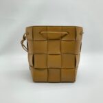 Bottega Veneta Small Cassette Bucket Camel