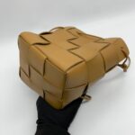 Bottega Veneta Small Cassette Bucket Camel