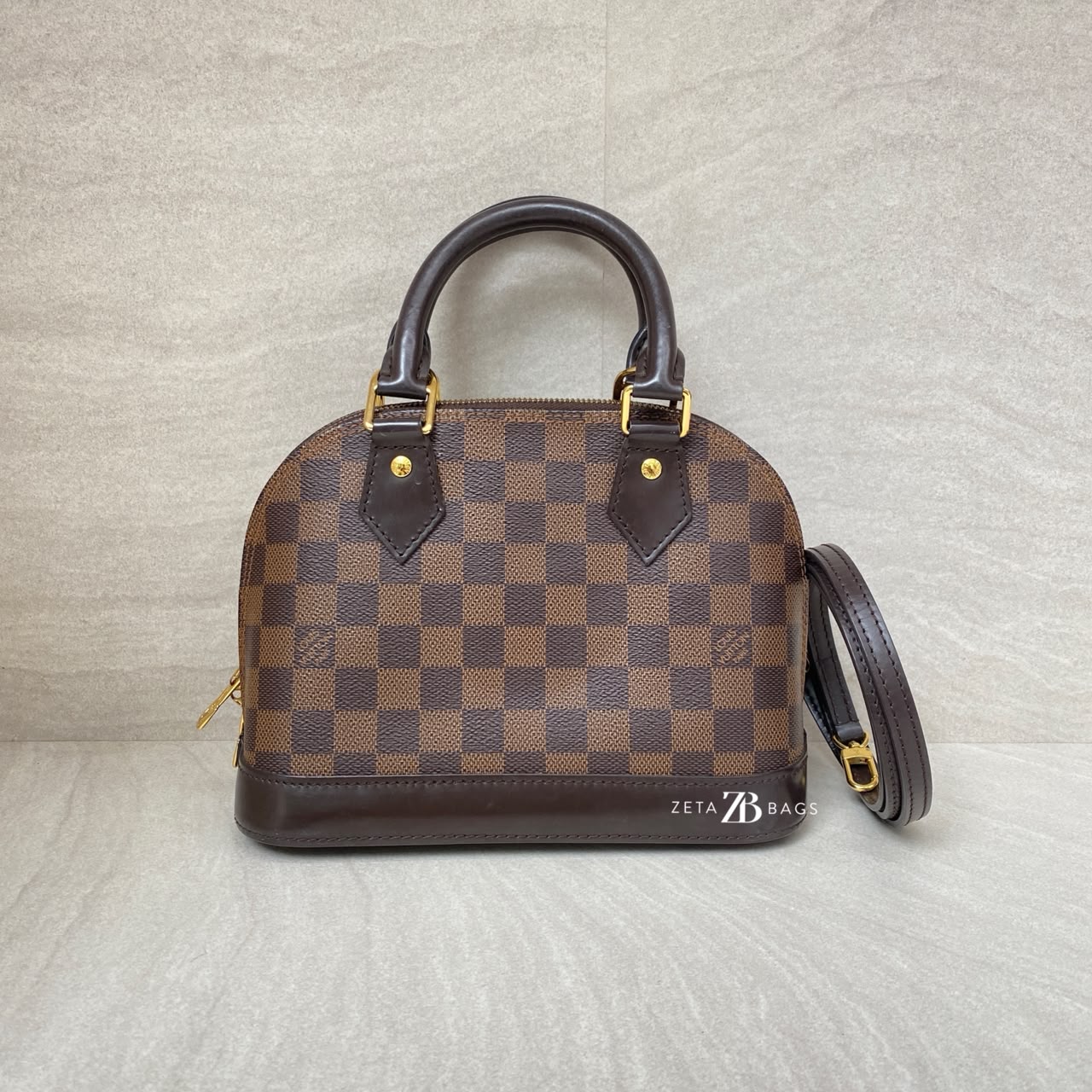 Louis Vuitton Alma BB Damier Ebene GHW