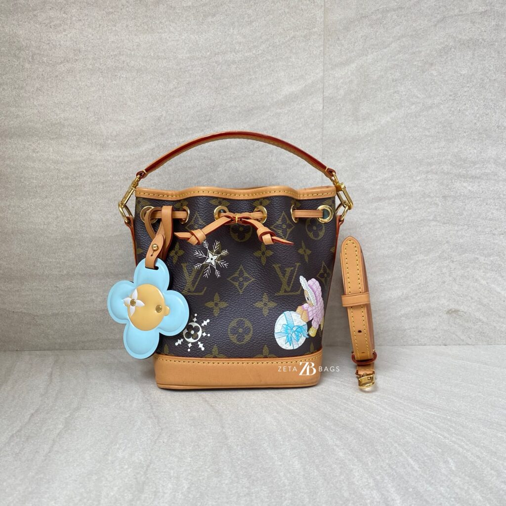 Louis Vuitton Nano Noe Vivienne Christmas Edition Monogram GHW