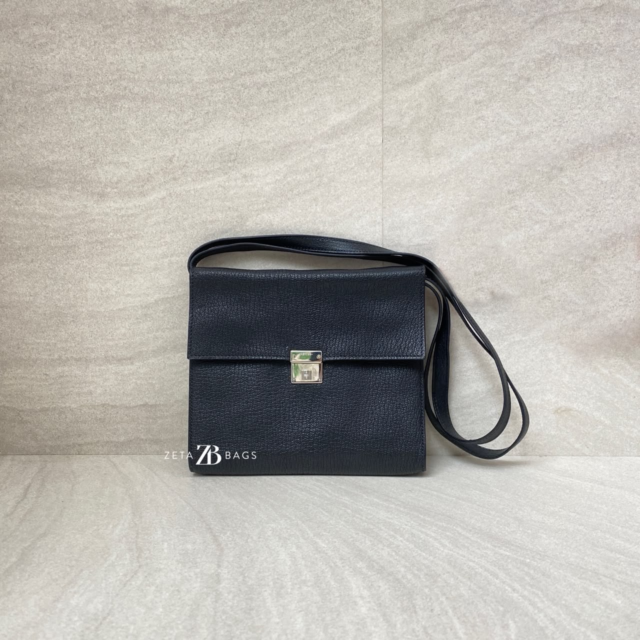 Hermes Sac Clic 16 Chevre Mysore Noir PHW