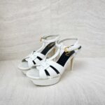 Saint Laurent Tribute Heels White