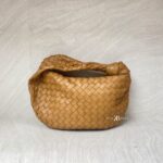 Bottega Veneta Teen Jodie Intrecciato Caramel GHW