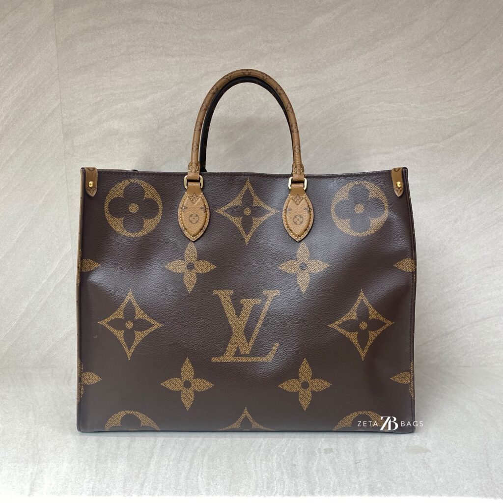 Louis Vuitton On The Go MM Giant Monogram Reverse GHW