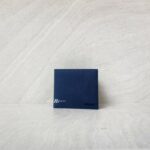 Prada Bifold Wallet Saffiano Navy Bal Tico
