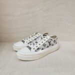 Louis Vuitton Stellar Low Top Sneakers Monogram Mesh White Black