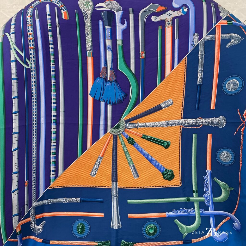 Hermes Cannes Et Cannes Bleu Orange Vert Violet
