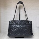 Chanel Timeless CC Tote Caviar Black SHW