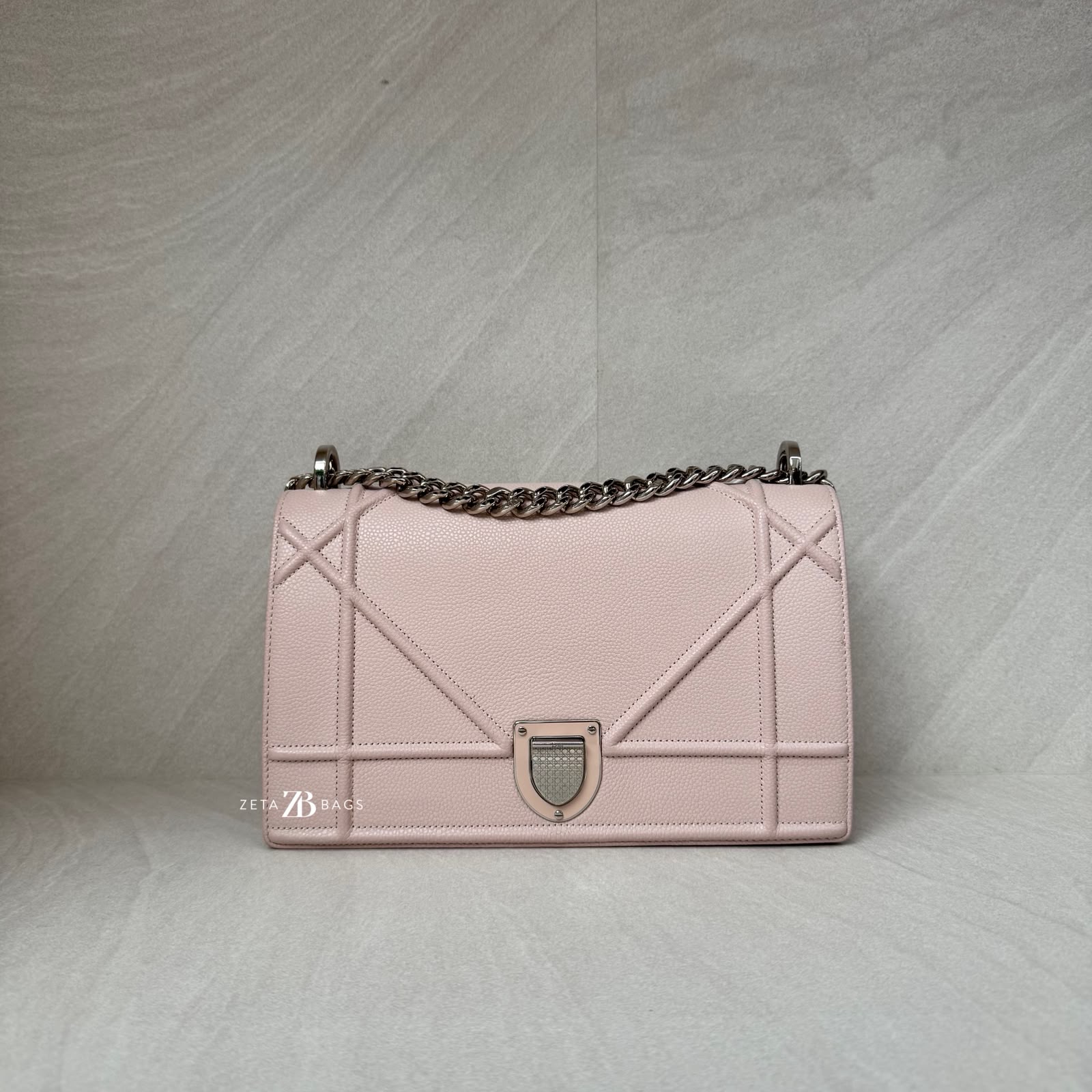 Dior Diorama Medium Light Pink SHW