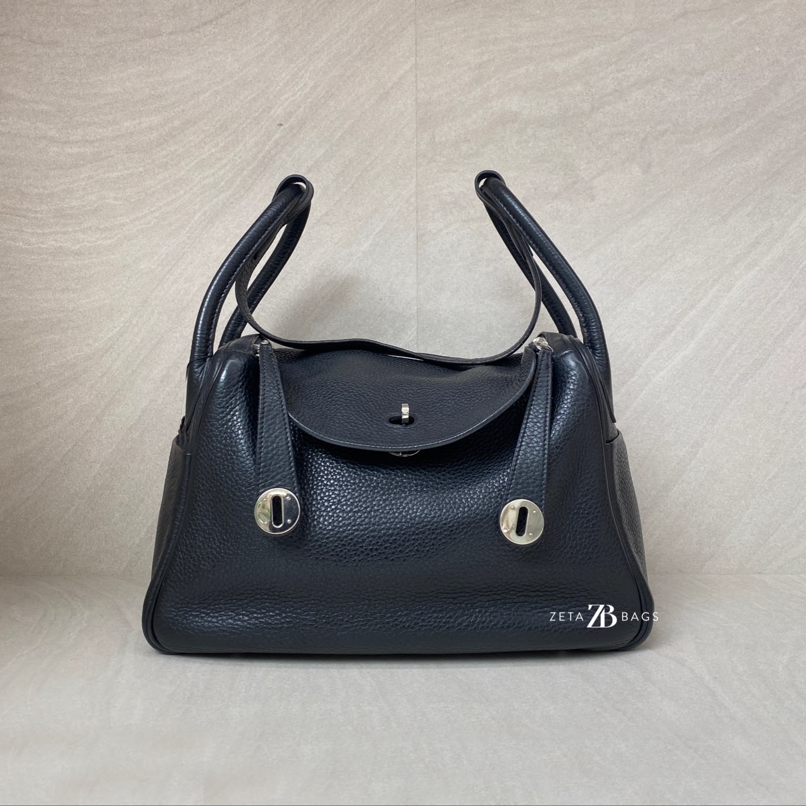 Hermes Lindy 30 Noir Celemence PHW