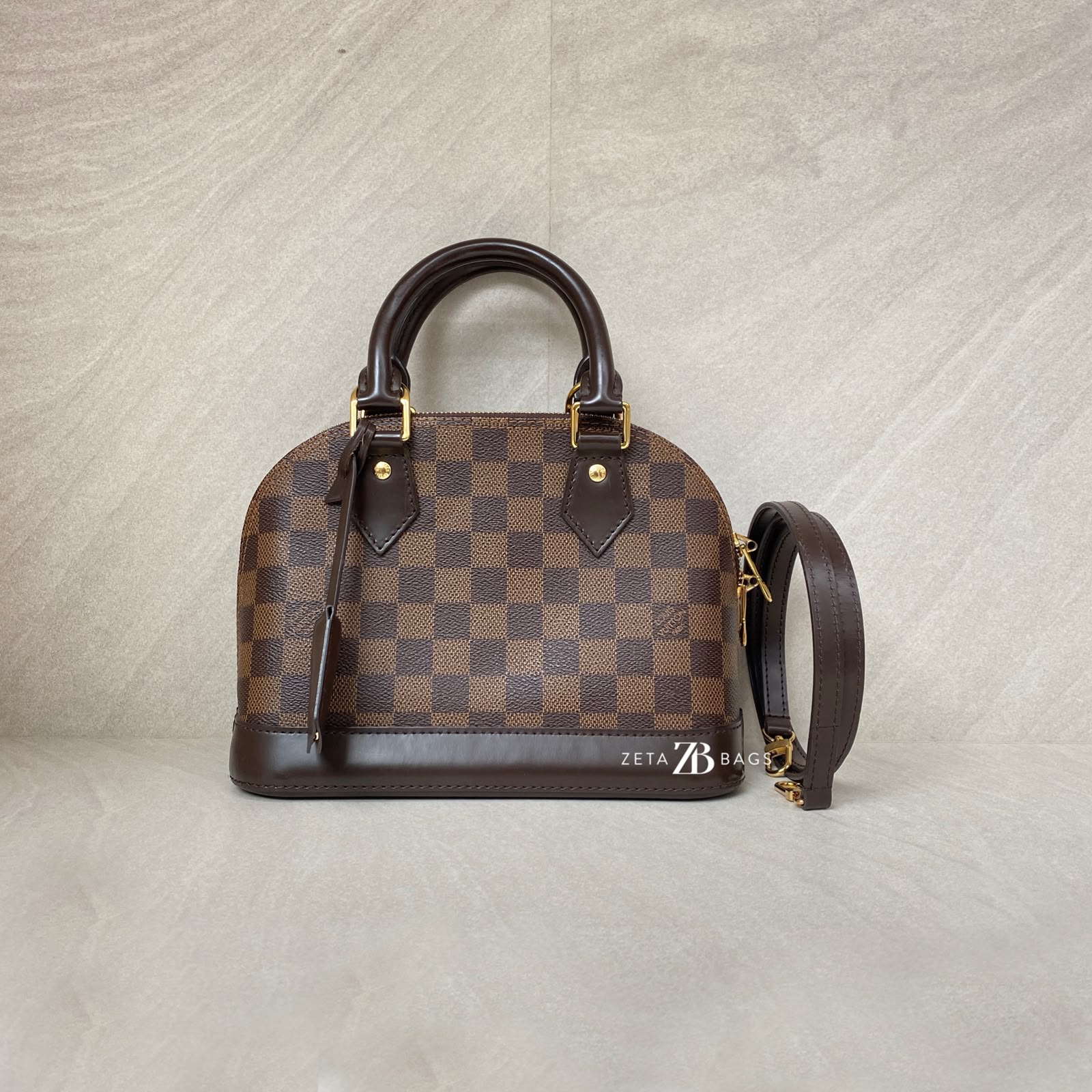 Louis Vuitton Alma BB Damier Ebene GHW
