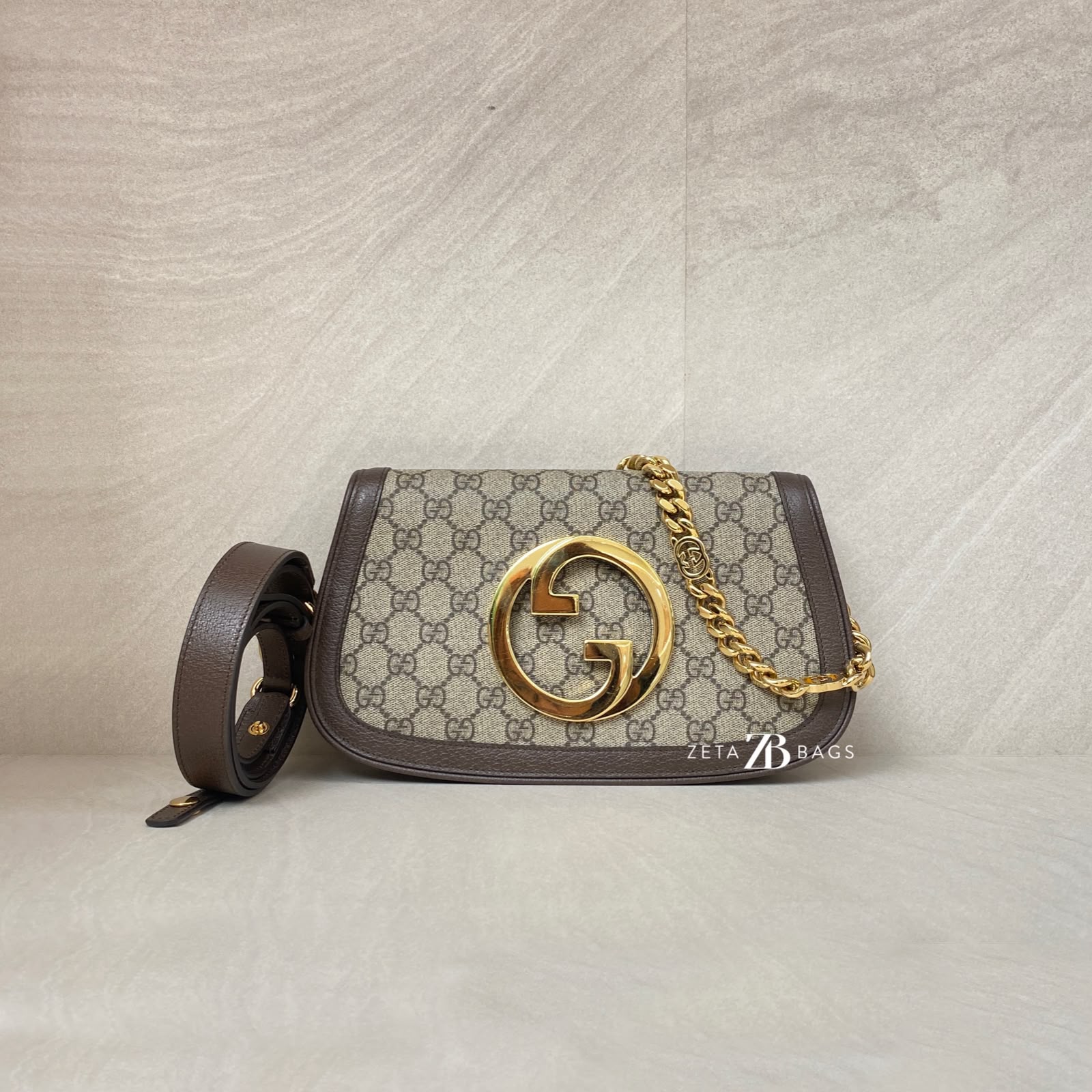 Gucci Blondie GG Supreme brown GHW