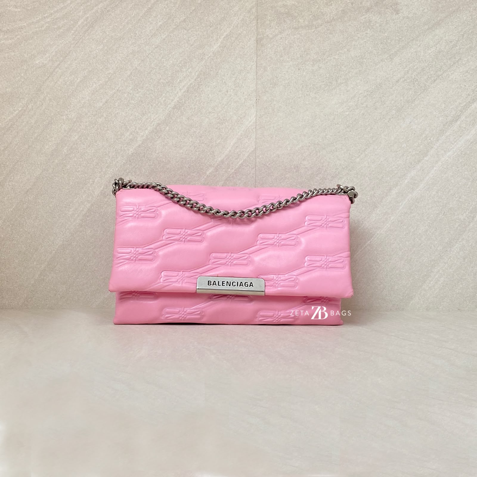 Balenciaga Triplet Small Bag Pink SHW