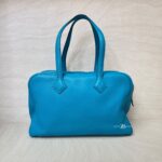 Hermes Victoria 35 Clemence Bleu Jean PHW