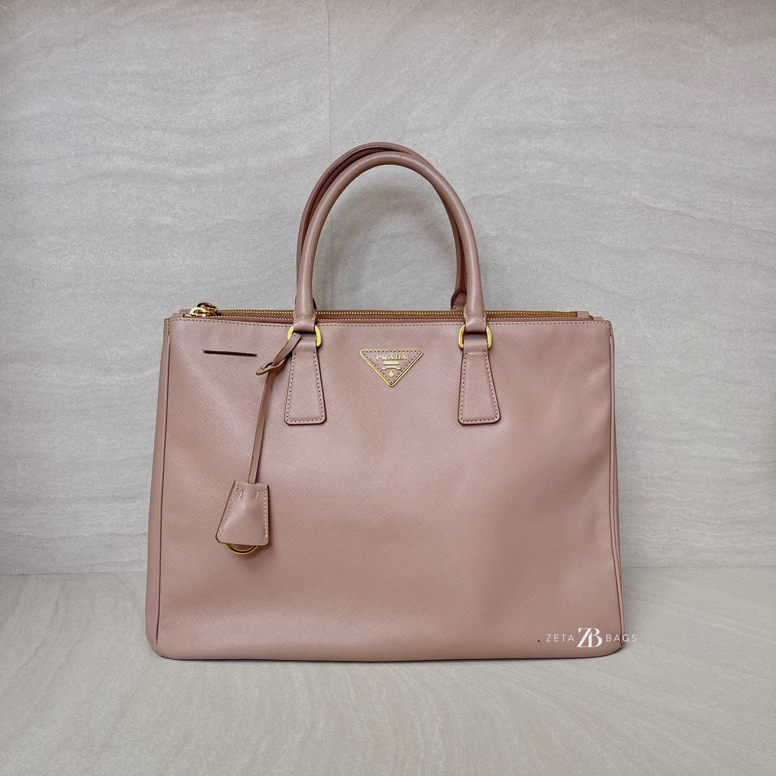 Prada Galleria Saffiano Lux Cammeo GHW