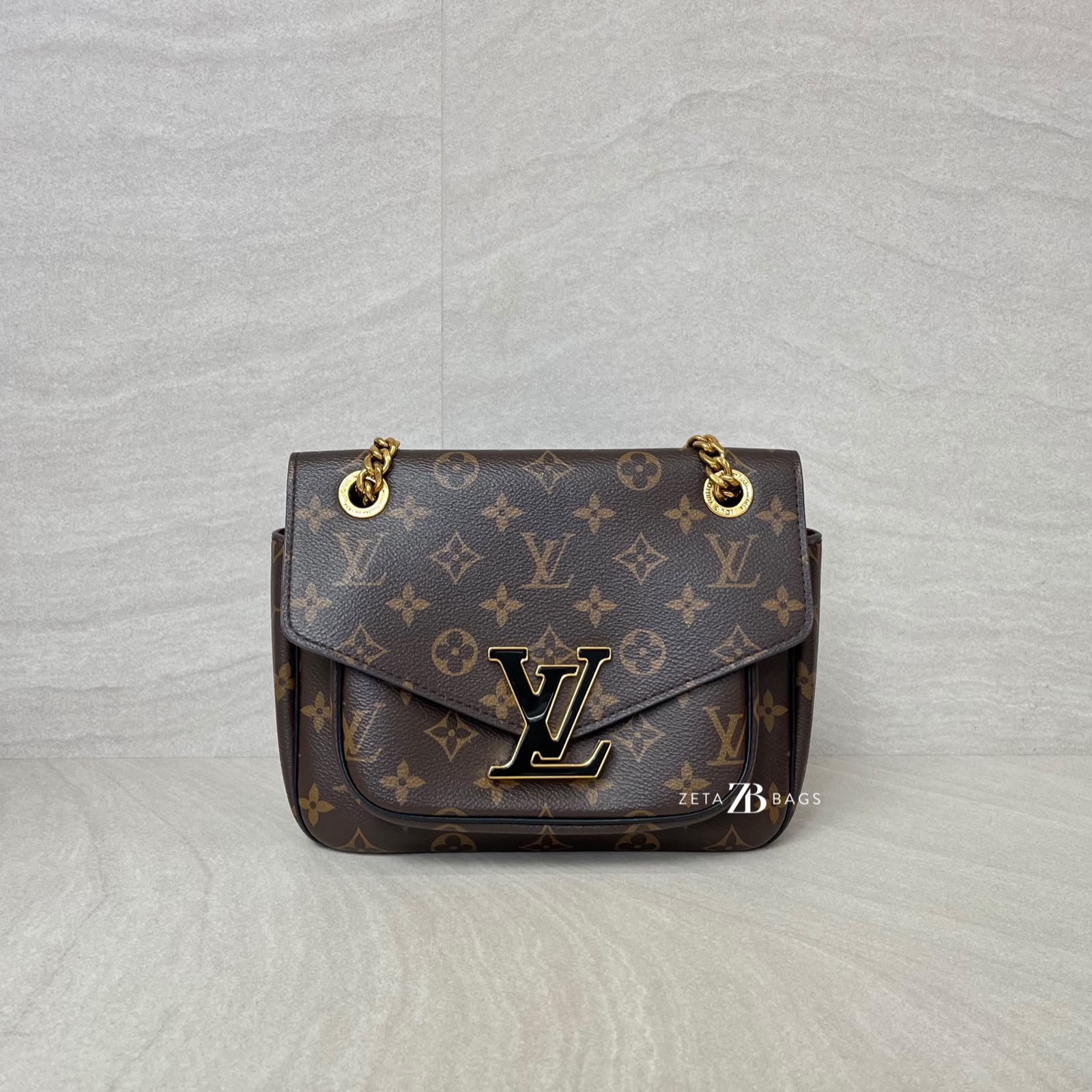 Louis Vuitton Passy Monogram GHW