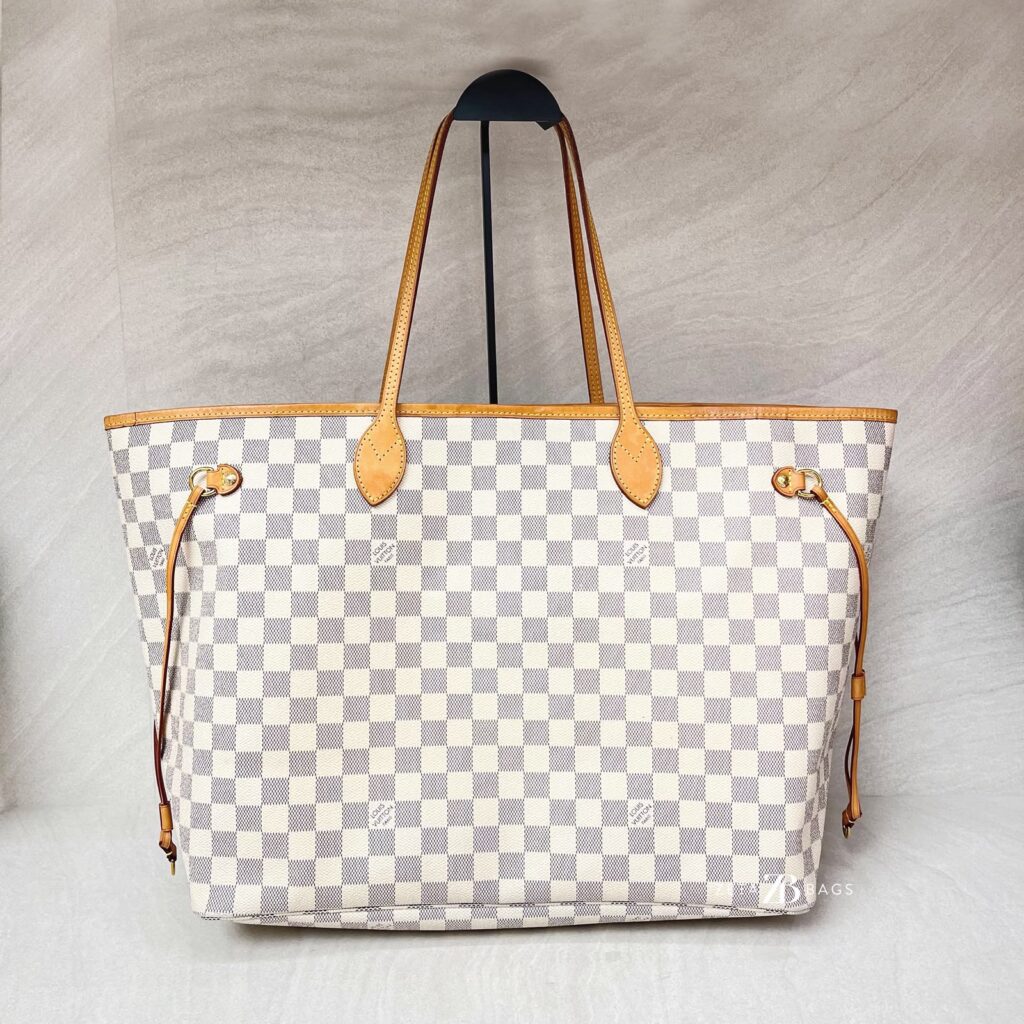 Louis Vuitton Neverfull GM Damier Azur GHW