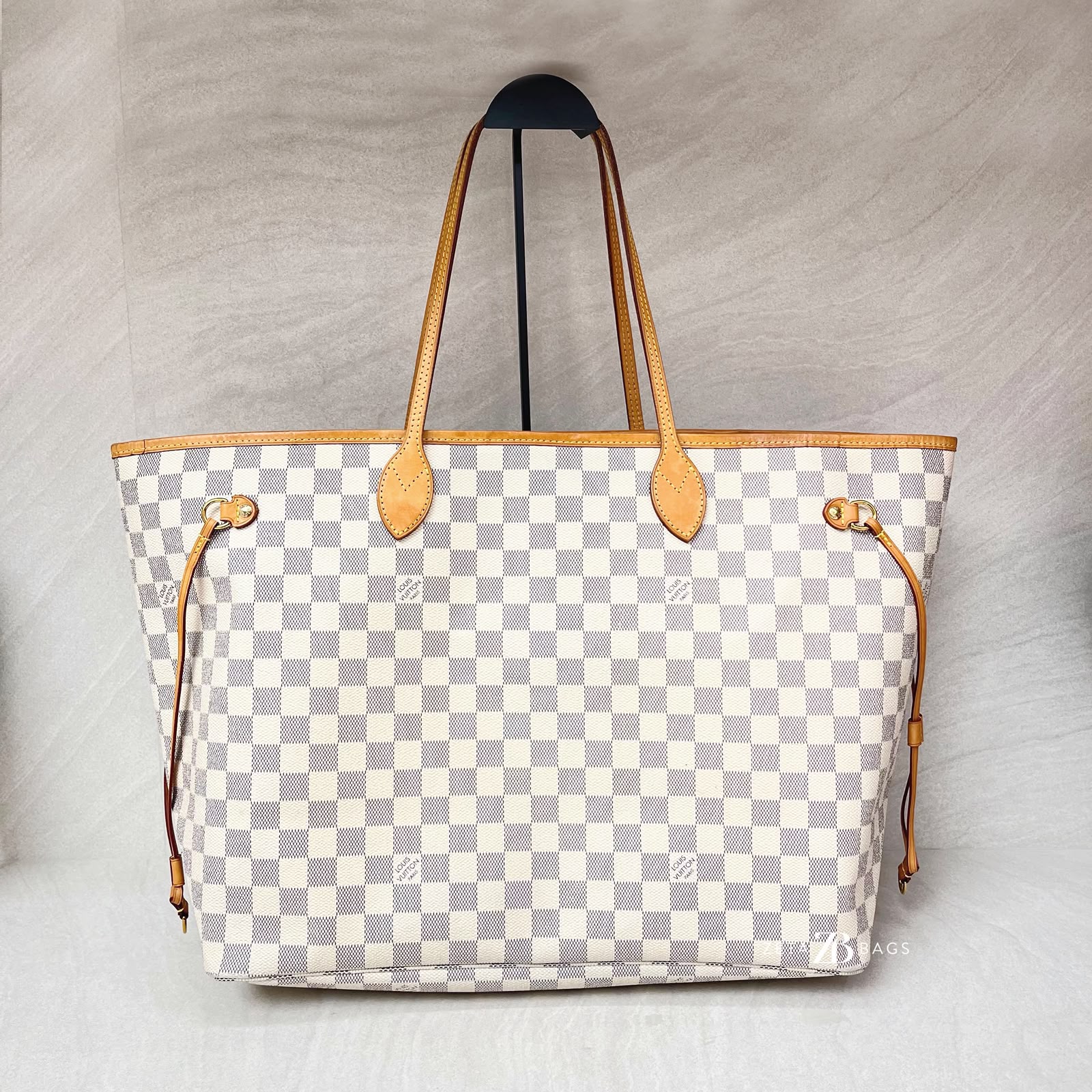 Louis Vuitton Neverfull GM Damier Azur GHW