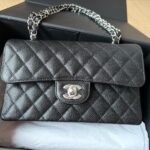 Chanel Small Black Caviar SHW