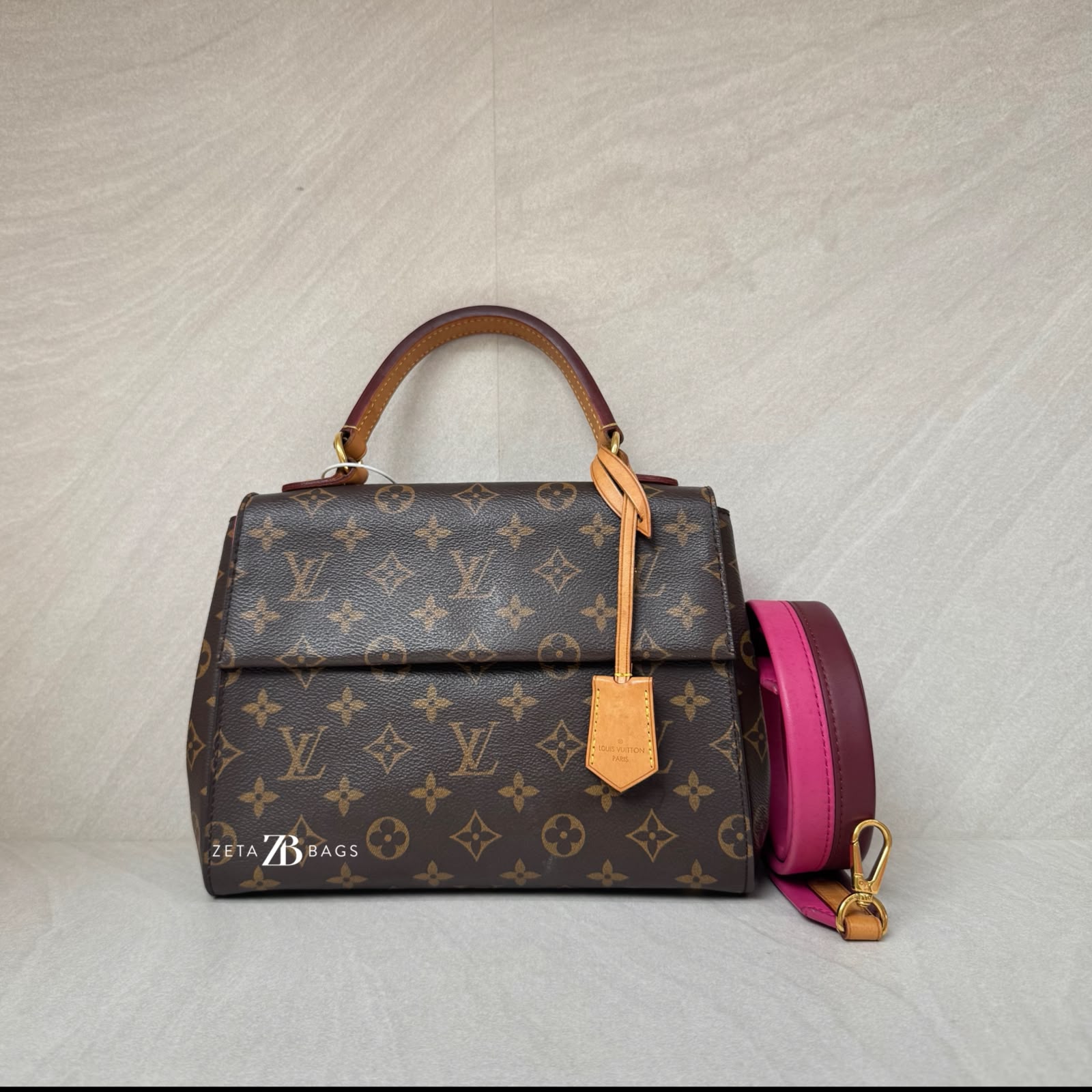 Louis Vuitton Clunny BB Monogram Fucshia GHW