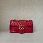 Gucci Marmont Small Red GHW