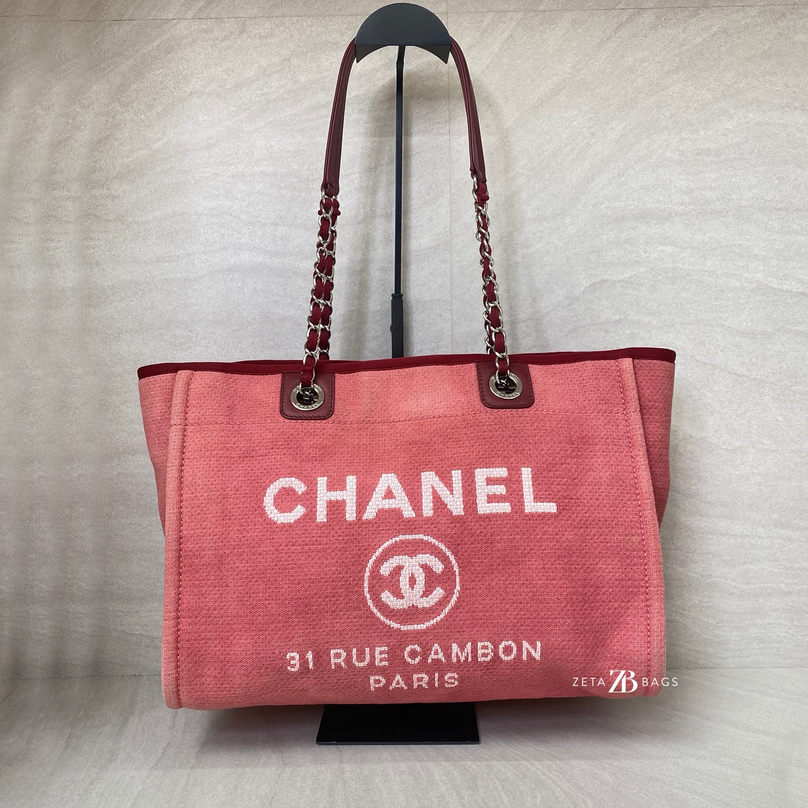 Chanel Deauville Small Pink GHW