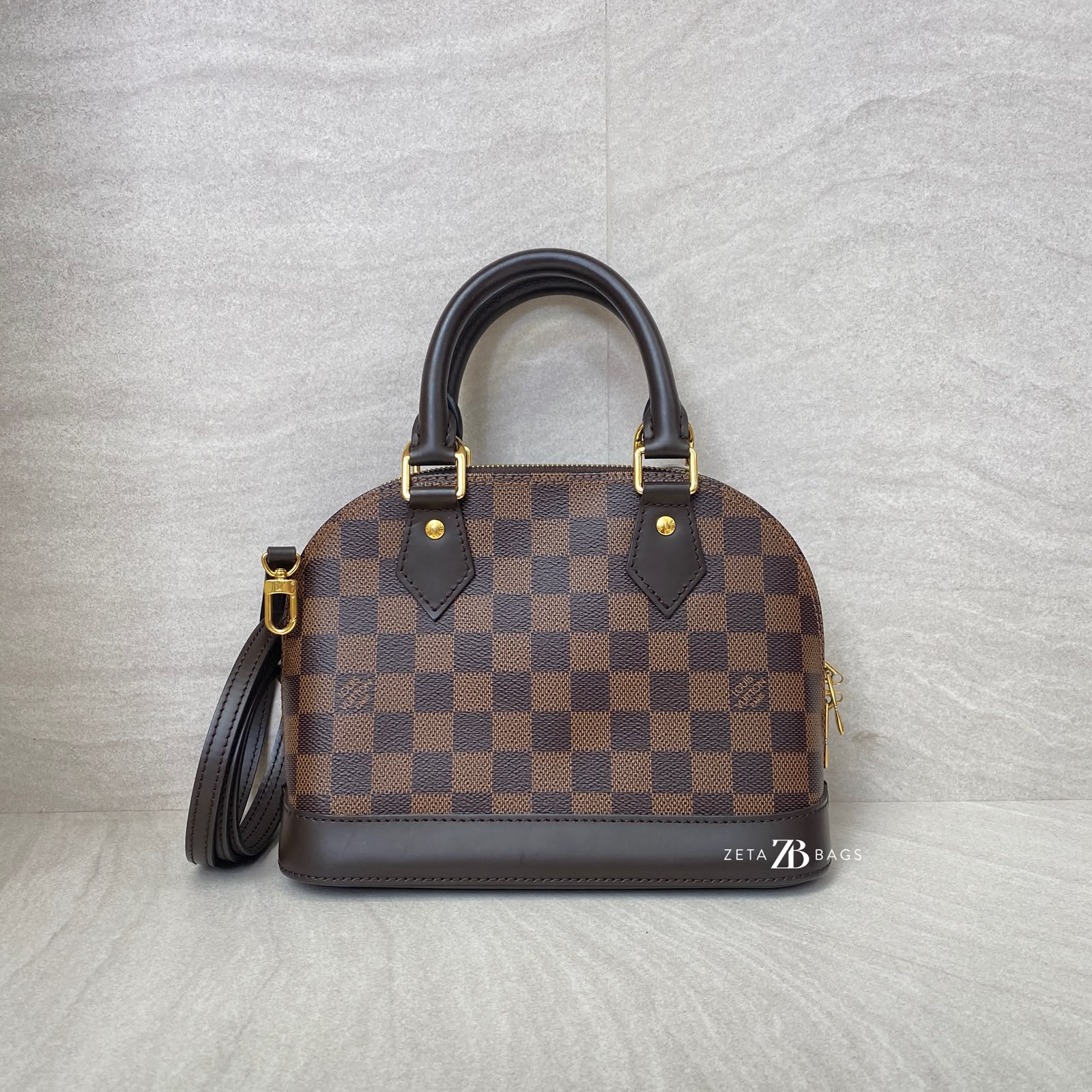 Louis Vuitton Alma BB Damier Ebene GHW
