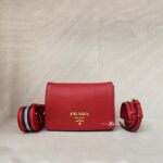 Prada Vitello Daino Rosso GHW