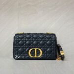 Dior Medium Caro Black GHW