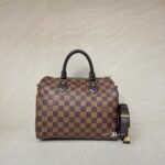 Louis Vuitton Speedy Bandou 25 Damier Ebene GHW